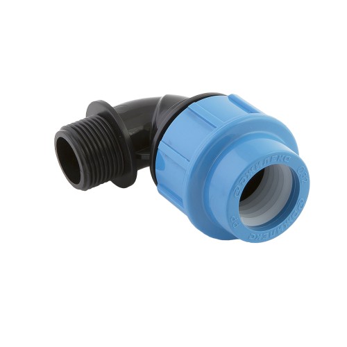 Отвод ПЭ компрессионный Дн 20-1/2" 90гр Ру-16 ВР (ВН) VALFEX в Нижнем Новгороде