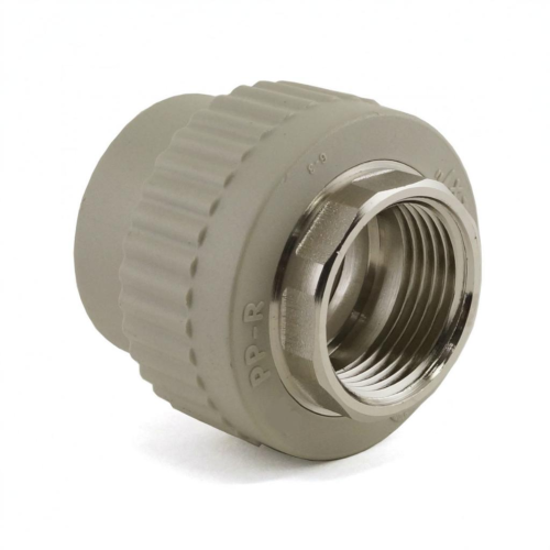 Муфта PP-R комбинированная серая ВР (ВН) Дн 20-1/2" с крестом Wavin Ekoplastik в Нижнем Новгороде