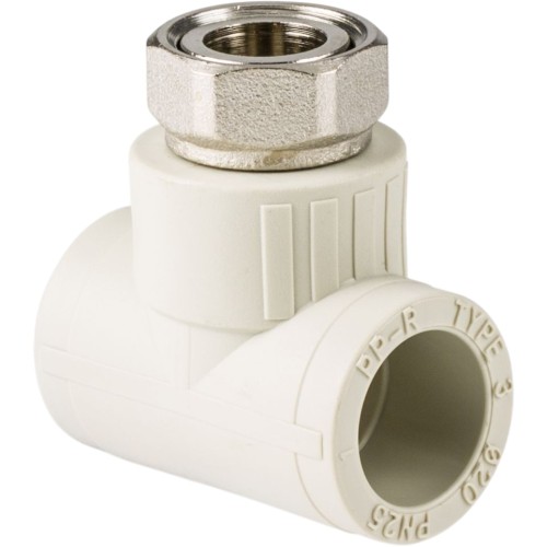 Тройник PP-R с накидной гайкой Дн 20-1/2" Pro Aqua в Нижнем Новгороде