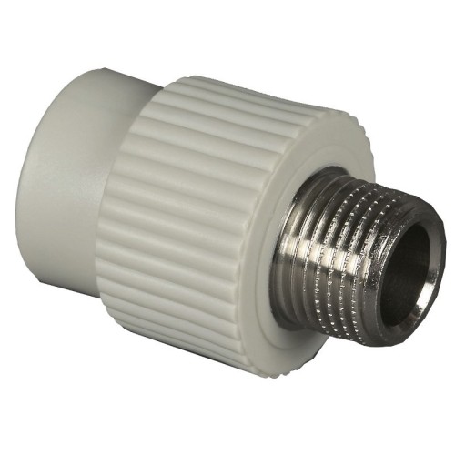 Муфта PP-R комбинированная серая НР (НАР) Дн 16-1/2" Wavin Ekoplastik в Нижнем Новгороде