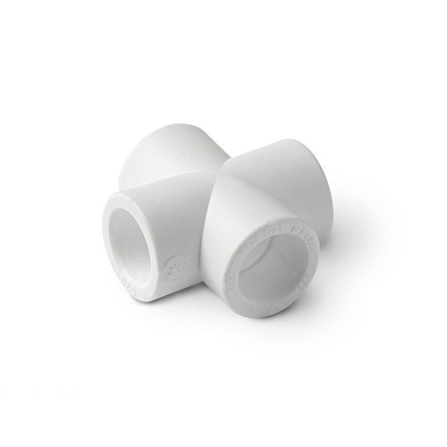 Крестовина PP-R переходная белая Дн 25-20 Pro Aqua в Нижнем Новгороде
