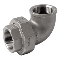 Американка нержавеющая угловая ВР (ВН) Ру 16 AISI 304 15 мм 1/2"