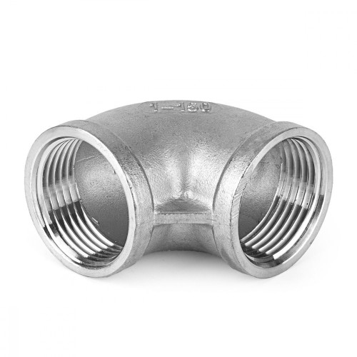 Отвод нержавеющий резьбовой ВР (ВН) Ру 16 AISI 316 15 мм 1/2"