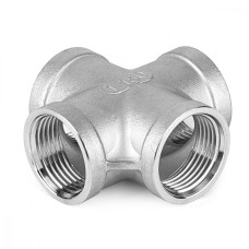 Крест чугунный переходной оцинкованный ВР (ВН) 15 мм 1/2" ГОСТ 8951-75