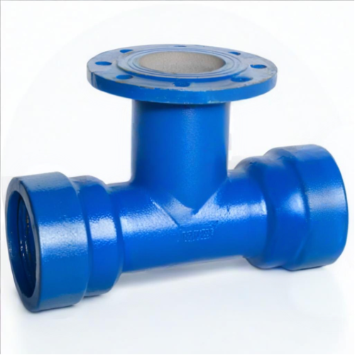 Тройник раструб-фланец ТРФ Ду 150-150 Тайтон ВЧШГ с ЦПП цинк+AL ГОСТ ISO 2531-2012 в Нижнем Новгороде