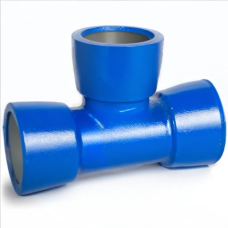 Тройник раструбный ТР Ду 400-400 Тайтон ВЧШГ с ЦПП цинк+AL ГОСТ ISO 2531-2012