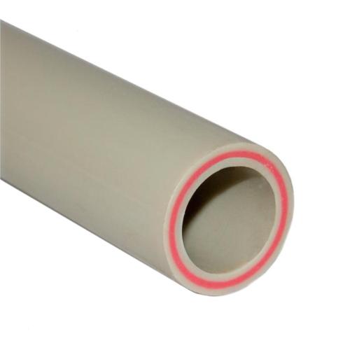 Труба полипропиленовая PP-R напорная белая армированная посередине Ру 20 SDR 6 Pro Aqua Duo 25х4,2 мм 2 м в Нижнем Новгороде