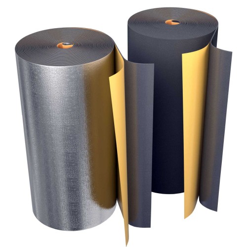 Рулон из вспененного полиэтилена 5/1,0-20 (Т<95°C) самокл с фольг чёрн Energoflex BLACK STAR DUCT AL в Нижнем Новгороде