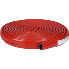 Трубка из вспененного полиэтилена 15/6 L=2м (Т<95°C) в защитной оболочке красный Energoflex SUPER PROTECT