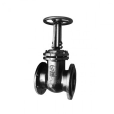 Задвижка клиновая чугунная фланцевая с выдвижныи шпинделем Ру 10 30ч6бр 50 мм