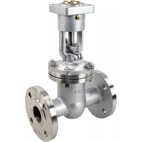 Задвижка нержавеющая фланцевая под электропривод Ду-150 Ру-25 (Т<560°С) 30нж964нж DN.ru в Нижнем Новгороде