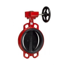 Затвор с чугунным диском и редуктором межфланцевый 1,6 МПа EPDM ЗПТС GG25 АДЛ 200 мм