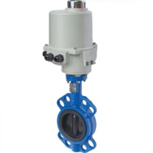 Затвор с чугунным диском и электроприводом межфланцевый 1,6 МПа EPDM ЗПФ GG25 ЛАЗ 125х54 мм в Нижнем Новгороде