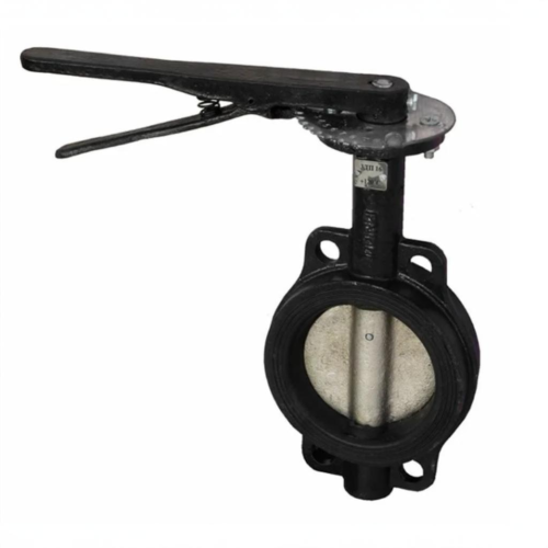 Затвор ручной с нержавеющий диском и рукояткой межфланцевый 1,6 МПа EPDM ЗДМ 05 Ридан 125 мм в Нижнем Новгороде