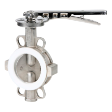 Затвор ручной с нержавеющий диском и рукояткой межфланцевый 1,6 МПа EPDM Genebre 2104 Genebre 50 мм