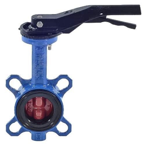 Затвор ручной с чугунным диском и рукояткой межфланцевый 1,6 МПа EPDM VPI4448 GGG50 Tecofi 40х32,5 мм в Нижнем Новгороде